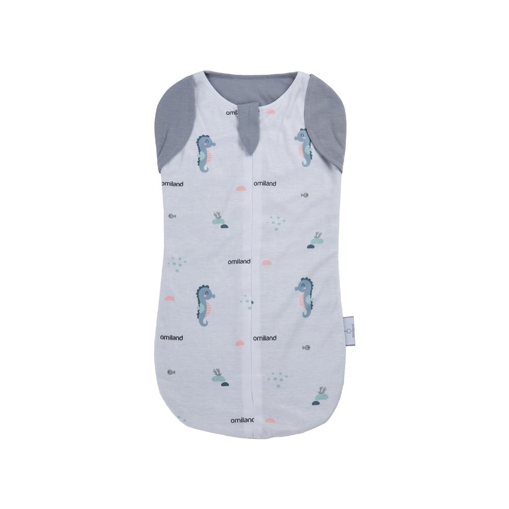 Omiland Bedong Instan – Sea Horse Series – Abu